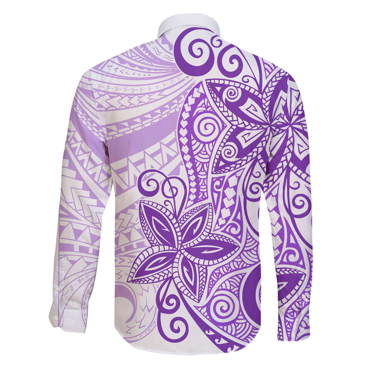 Polynesia Dolphins Family Matching Summer Maxi Dress and Hawaiian Shirt Valentine Day Floral Polynesian - Vintage Purple LT14 - Polynesian Pride