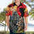 New Zealand and Australia ANZAC Day Hawaiian Shirt Sliver Fern Kakapo With Golden Wattle Kangaroo