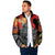 New Zealand and Australia ANZAC Day Padded Jacket Sliver Fern Kakapo With Golden Wattle Kangaroo - Polynesian Pride