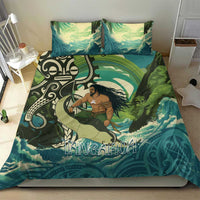 Aotearoa Tangaroa Atua Bedding Set New Zealand God Of The Ocean