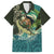 Aotearoa Tangaroa Atua Family Matching Long Sleeve Bodycon Dress and Hawaiian Shirt New Zealand God Of The Ocean