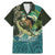 Aotearoa Tangaroa Atua Family Matching Mermaid Dress and Hawaiian Shirt New Zealand God Of The Ocean