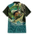 Aotearoa Tangaroa Atua Family Matching Mermaid Dress and Hawaiian Shirt New Zealand God Of The Ocean