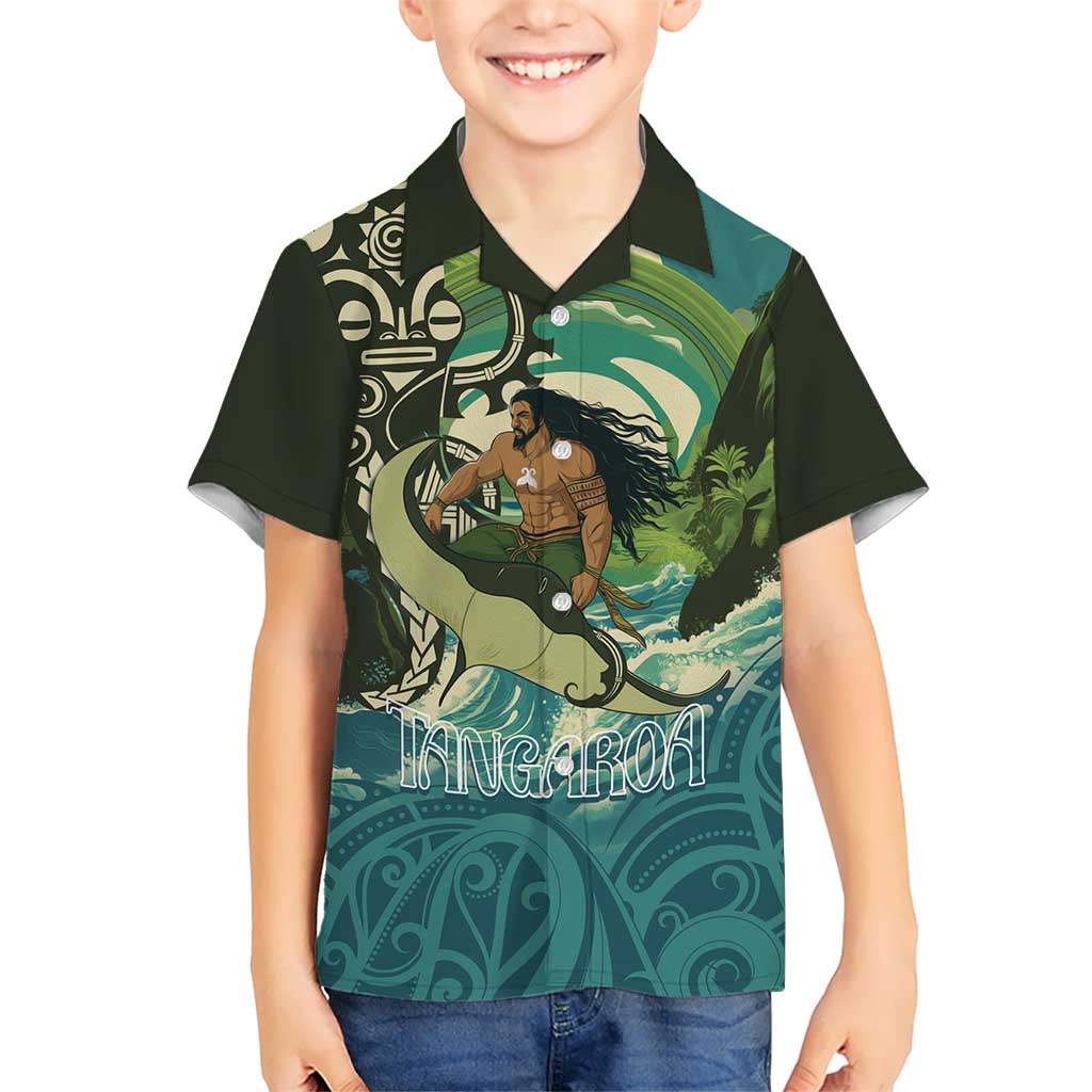 Aotearoa Tangaroa Atua Hawaiian Shirt New Zealand God Of The Ocean