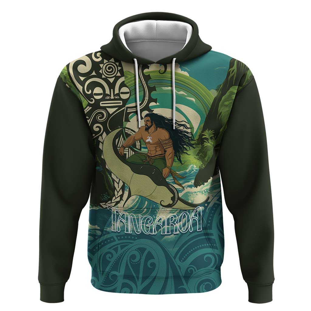 Aotearoa Tangaroa Atua Hoodie New Zealand God Of The Ocean