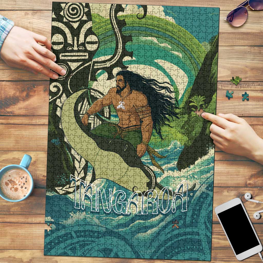 Aotearoa Tangaroa Atua Puzzle New Zealand God Of The Ocean - Polynesian Pride