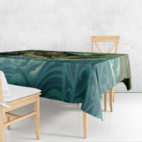 Aotearoa Tangaroa Atua Tablecloth New Zealand God Of The Ocean LT14 - Polynesian Pride