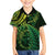 New Zealand Lizard Kid Hawaiian Shirt Silver Fern Aotearoa Maori Green Version