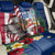 Personalised United States And Guam Back Car Seat Cover USA Eagle With Guahan Seal Tropical Vibes LT14