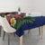 Personalised United States And Guam Tablecloth USA Eagle With Guahan Seal Tropical Vibes