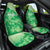 Aloha Hawaii Molokai Island Car Seat Cover Hibiscus Tribal Honu Hawaiian Tattoo Green