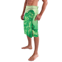 Aloha Hawaii Molokai Island Lavalava Hibiscus Tribal Honu Hawaiian Tattoo Green