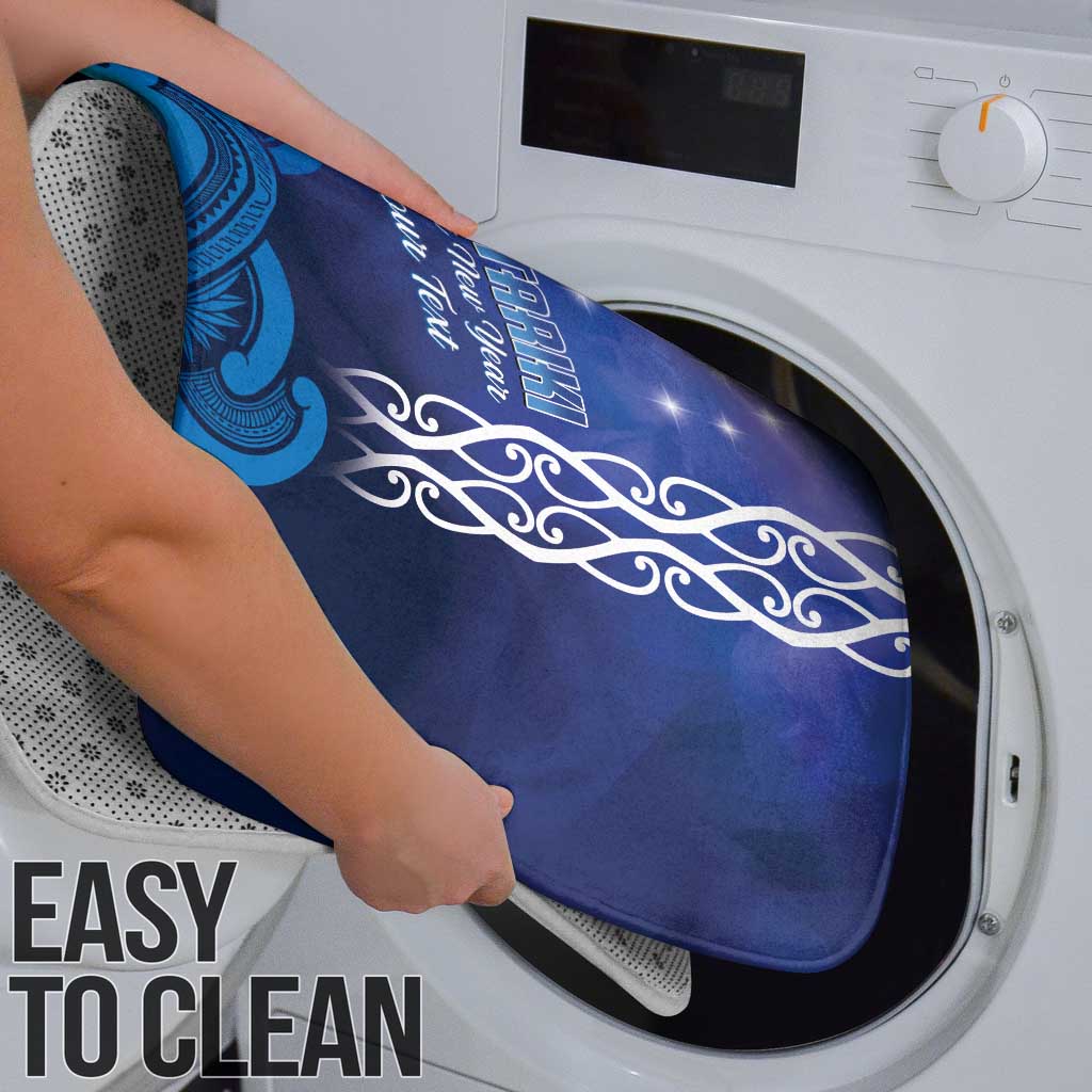 Personalised Matariki New Zealand Bathroom Set Maori New Year Galaxy Koru Pattern - Polynesian Pride