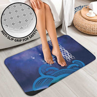 Personalised Matariki New Zealand Bathroom Set Maori New Year Galaxy Koru Pattern - Polynesian Pride