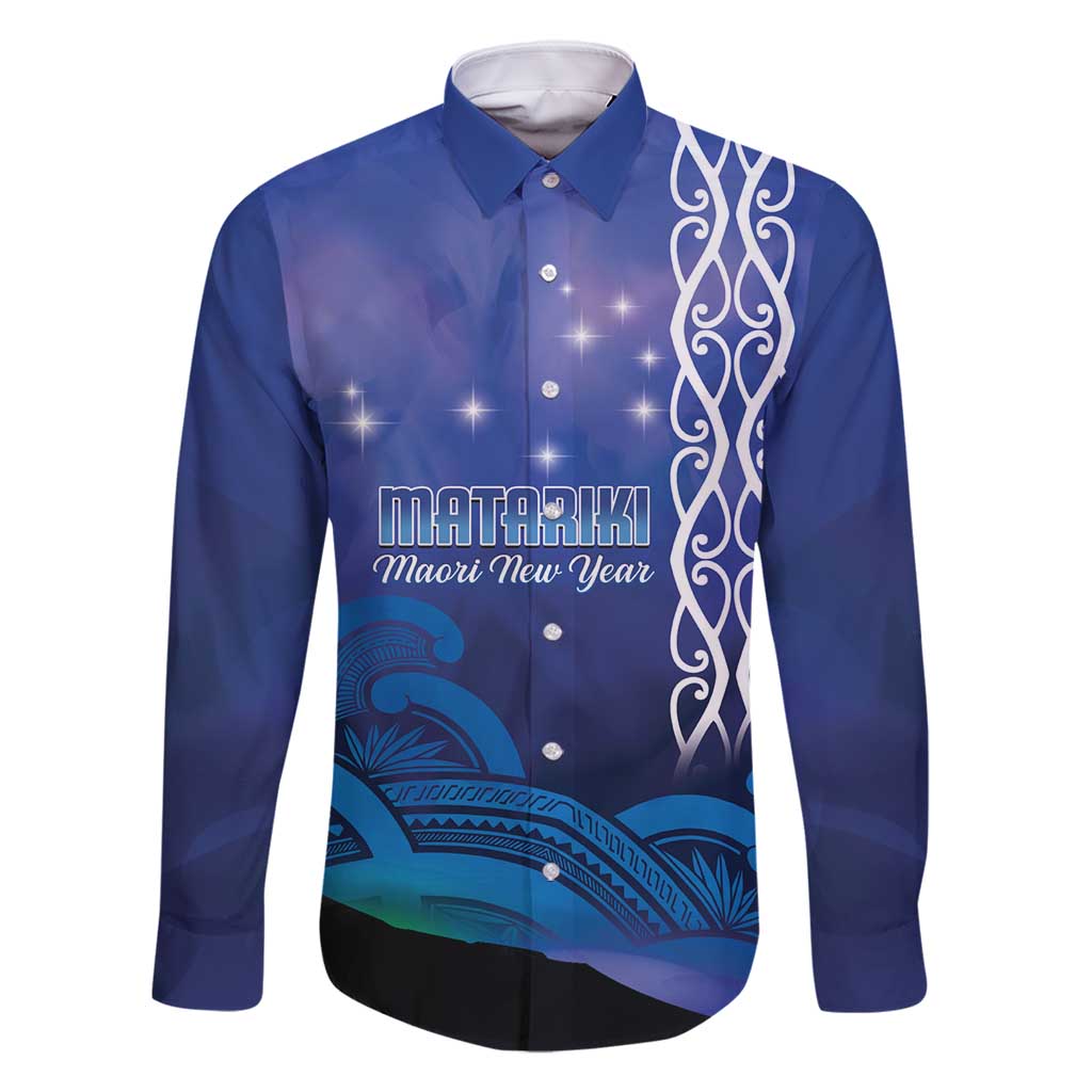Personalised Matariki New Zealand Family Matching Mermaid Dress and Hawaiian Shirt Maori New Year Galaxy Koru Pattern