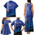 Personalised Matariki New Zealand Family Matching Tank Maxi Dress and Hawaiian Shirt Maori New Year Galaxy Koru Pattern