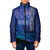 Personalised Matariki New Zealand Padded Jacket Maori New Year Galaxy Koru Pattern - Polynesian Pride