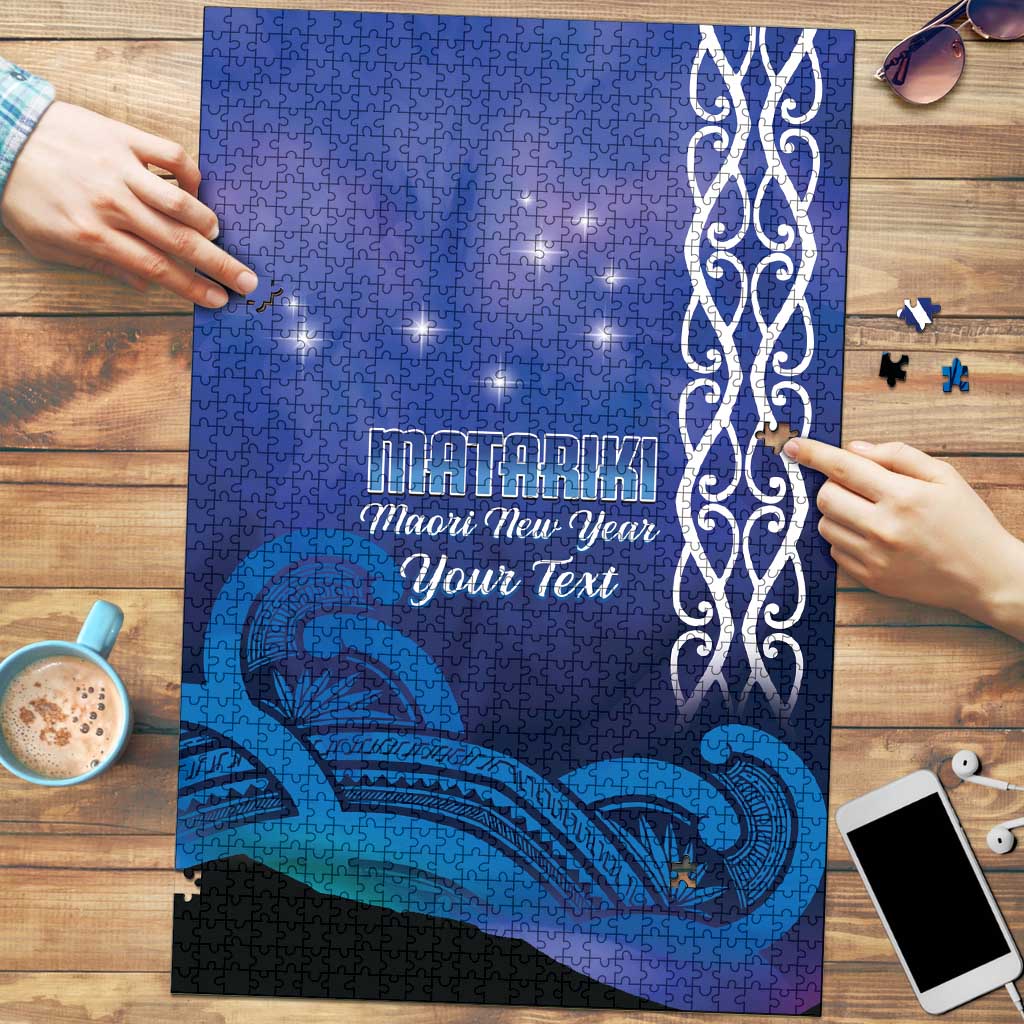 Personalised Matariki New Zealand Puzzle Maori New Year Galaxy Koru Pattern - Polynesian Pride