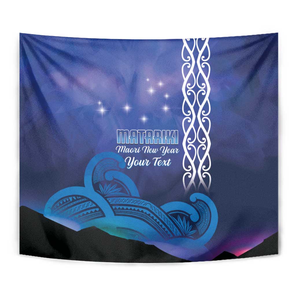Personalised Matariki New Zealand Tapestry Maori New Year Galaxy Koru Pattern