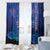 Personalised Matariki New Zealand Window Curtain Maori New Year Galaxy Koru Pattern