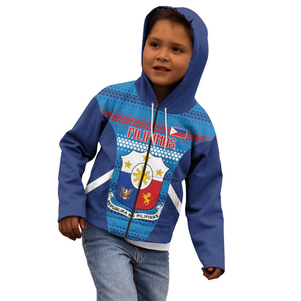 Philippines Football 2026 Kid Hoodie Come On Filipinas