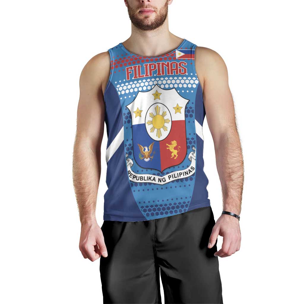 Philippines Football 2026 Men Tank Top Come On Filipinas LT14 - Polynesian Pride