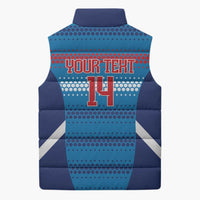 Philippines Football 2026 Sleeveless Puffer Jacket Come On Filipinas LT14 - Polynesian Pride