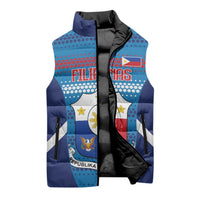 Philippines Football 2026 Sleeveless Puffer Jacket Come On Filipinas LT14 - Polynesian Pride