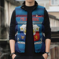 Philippines Football 2026 Sleeveless Puffer Jacket Come On Filipinas LT14 - Polynesian Pride