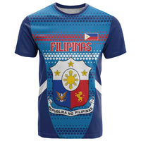 Philippines Football 2026 T Shirt Come On Filipinas LT14 Blue - Polynesian Pride