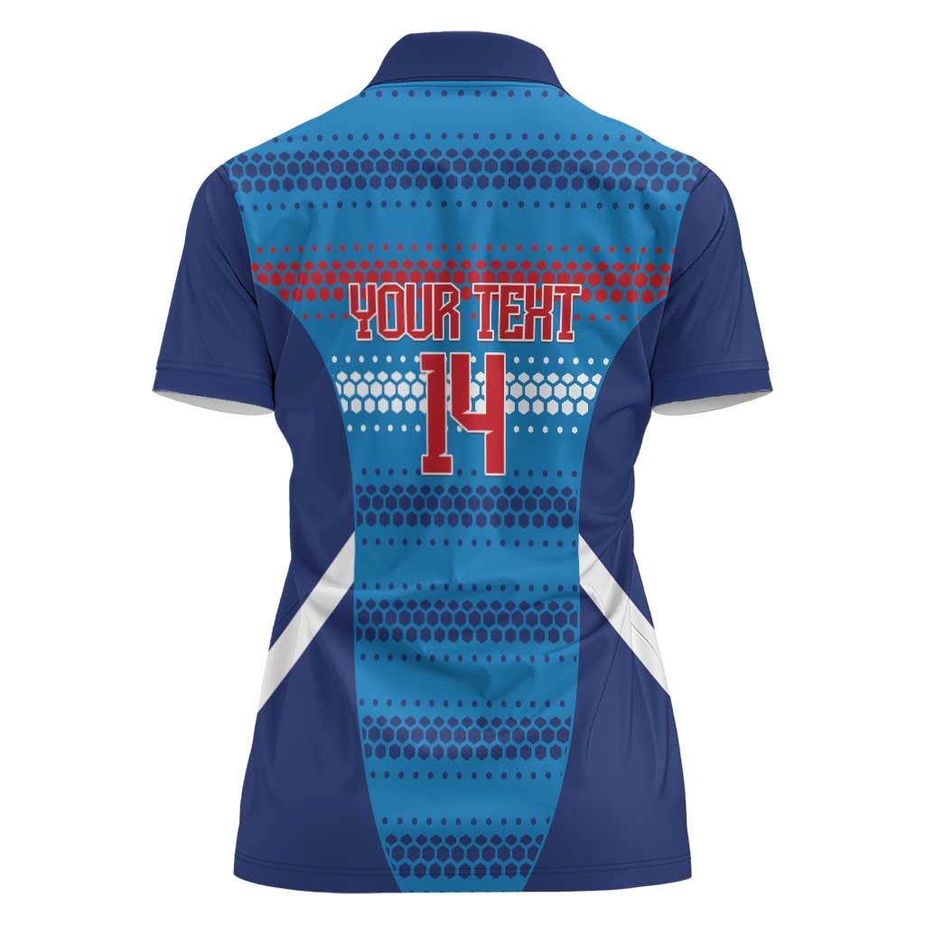 Philippines Football 2026 Women Polo Shirt Come On Filipinas LT14 - Polynesian Pride