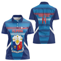 Philippines Football 2026 Women Polo Shirt Come On Filipinas LT14 - Polynesian Pride