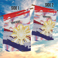 Philippines Sun Tattoo Garden Flag Feathers Filipinas Grunge Style White LT14 - Polynesian Pride