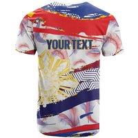 Philippines Sun Tattoo T Shirt Feathers Filipinas Grunge Style White LT14 - Polynesian Pride