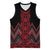 Red Aotearoa Mangopare Kowhaiwhai Niho Taniwha Basketball Jersey Maori New Zealand - Polynesian Pride