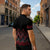 Red Aotearoa Mangopare Kowhaiwhai Niho Taniwha Zipper Polo Shirt Maori New Zealand - Polynesian Pride