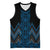 Blue Aotearoa Mangopare Kowhaiwhai Niho Taniwha Basketball Jersey Maori New Zealand - Polynesian Pride