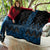 Blue Aotearoa Mangopare Kowhaiwhai and Niho Taniwha Quilt Maori New Zealand