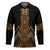 Gold Aotearoa Mangopare Kowhaiwhai Niho Taniwha Hockey Jersey Maori New Zealand - Polynesian Pride