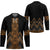 Gold Aotearoa Mangopare Kowhaiwhai Niho Taniwha Hockey Jersey Maori New Zealand - Polynesian Pride