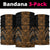 Gold Aotearoa Mangopare Kowhaiwhai Niho Taniwha Neck Gaiter Maori New Zealand - Polynesian Pride