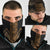 Gold Aotearoa Mangopare Kowhaiwhai Niho Taniwha Neck Gaiter Maori New Zealand - Polynesian Pride