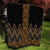Gold Aotearoa Mangopare Kowhaiwhai and Niho Taniwha Quilt Maori New Zealand