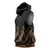 Gold Aotearoa Mangopare Kowhaiwhai Niho Taniwha Sleeveless Hoodie Maori New Zealand - Polynesian Pride