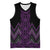 Purple Aotearoa Mangopare Kowhaiwhai Niho Taniwha Basketball Jersey Maori New Zealand - Polynesian Pride
