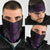 Purple Aotearoa Mangopare Kowhaiwhai Niho Taniwha Neck Gaiter Maori New Zealand - Polynesian Pride