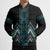 Paua Shell Aotearoa Mangopare Kowhaiwhai Niho Taniwha Bomber Puffer Jacket Maori New Zealand - Polynesian Pride