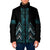 Paua Shell Aotearoa Mangopare Kowhaiwhai Niho Taniwha Padded Jacket Maori New Zealand - Polynesian Pride
