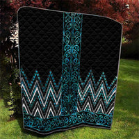 Paua Shell Aotearoa Mangopare Kowhaiwhai and Niho Taniwha Quilt Maori New Zealand