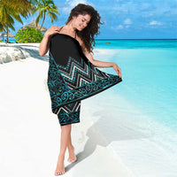 Paua Shell Aotearoa Mangopare Kowhaiwhai and Niho Taniwha Sarong Maori New Zealand